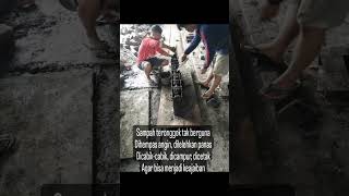 Sampah jadi Dinding Pracetak