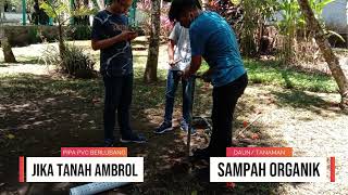 Biopori SMA Negeri 3 Salatiga dan Apa Manfaatnya