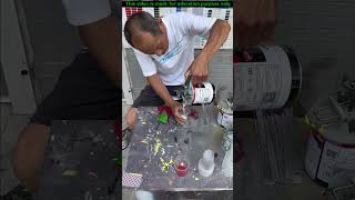 Wise man creates colours instantly 🤯 Wood working with art handcraft ideas | skill-art #shorts