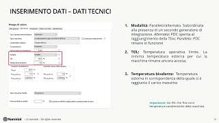 LE POMPE DI CALORE: GENERALITA', INSERIMENTI DATI E ANALISI DEL COMPORTAMENTO