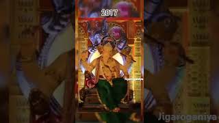 Grant road cha Raja 2015 to 2024  #Ganpati# Bappa# morya# short# video#💖💖💖