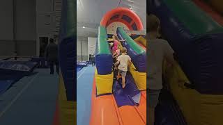 Kids having fun in friends Birthday #birthday #bouncyhouse #kidsfun