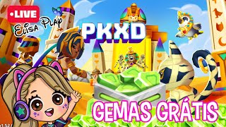 GEMAS GRÁTIS - AO VIVO JOGANDO - AS FÉRIAS ESTÃO ACABANDO!!! - PK XD - LIVE VERTICAL #livepkxd