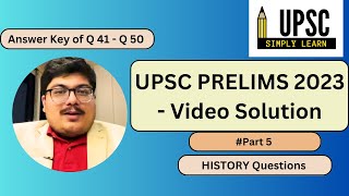 [Q41-50] Prelims 2023 Video Solution | UPSC Prelims 2023 Answer Key #upscprelims2023 #upscprelims