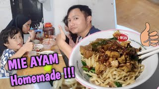 Mie Ayam Homemade !!! Bikin sendiri yuuukk !!