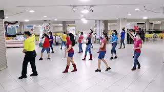 Another Creepin' Up On You Line Dance - Demo By D'Sisters & Friends LDG @pennytanml  #linedance