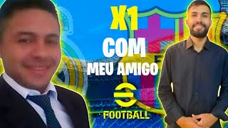 DESAFIEI MEU AMIGO NUM SUPER X1 NO EFOOOTBAL 2025 MOBILE CLÁSSICO REAL MADRID X BARCELONA ✅