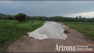 Crazy Monsoon Flash Flooding Intercept Southeast of Nogales, Arizona