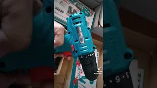 Total cordless drill 12v ..#wow #cordlessdrill #unboxing #fyp