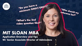 MIT Sloan MBA Application Tips | 2024