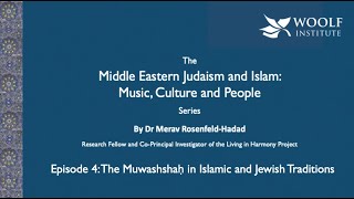 Podcast: The Muwashshaḥ in Islamic and Jewish Traditions