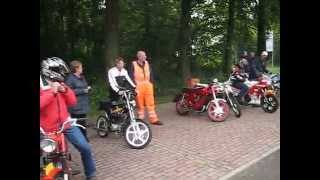 Bleiswijkse bromfietsrit 6 september 2015,gefilmd door Joop Visser.