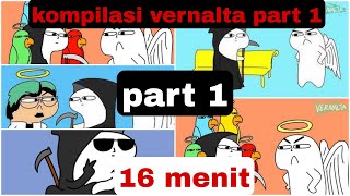 Vernalta - Kumpulan Animasi Vernalta lucu bikin ngakak part 1 16 menit | react one indonesia