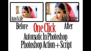 Auto Fill Image In frames & Mask Fully Automatic Photoshop Action+Script