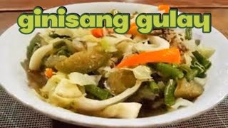 Ginisang gulay with leftover adobong manok |Clar's Kitchen