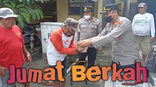 Gerakan Sosial POLRI PEDULI Polsek Ngadiluwih mengadakan Kegiatan JUMAT BERKAH