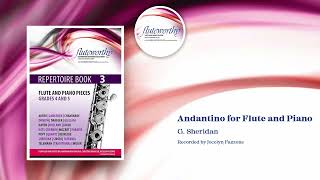 Andantino for Flute and Piano (Piano Accompaniment)