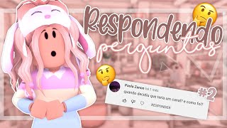 🙀•RESPONDENDO PERGUNTAS DOS INSCRITOS!! | Como Eu tive a Ideia de criar o Canal? 👀