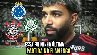 GABIGOL ACABA DE ANUNCIAR SUA SAÍDA DO FLAMENGO AO VIVO HOJE