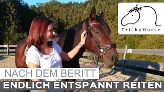 Nach dem Beritt - Besitzer ist super happy -TrickyHorse Training - Endlich entspannt reiten