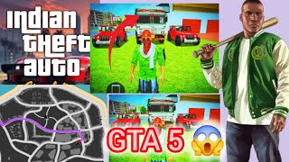 New game 🤑 || Indian theft auto simulator 3d game and gta 5 copy✅️👉  game play live( I B D 3D✅️ )