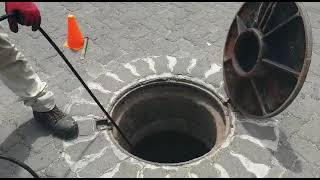 Drain unblocking Cape Town Food factory floor drains cleared into main sewer line with Drain jetter