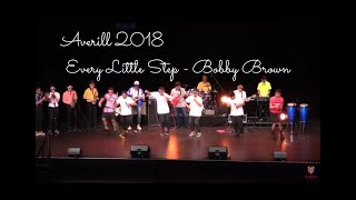 Averill perform ‘Every Little Step’ by Bobby Brown (2018)