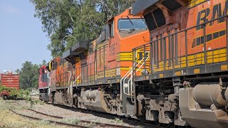 BNSF Apoyando En El Distrito De Sayula / Tender De Ferromex