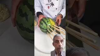 👌 Very smart cutting of watermelon#shorts#fruitcarving