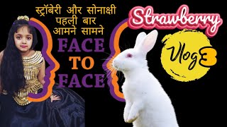 Strawberry Vlog 3 | स्ट्रॉबेरी और सोनाक्षी पहली बार आमने सामने| Strawberry and Sonakshi face to face