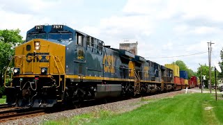 4 Trains (All w/ Nice K5LAs!) in Fortville and Pendleton, IN - 5/24/24