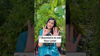 7 Questions to ask Your Lover #lover #questions #ask