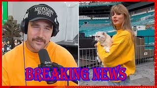 Breaking News!  Wait, Did Taylor Swift Borrow a Sweatshirt from Travis Kelce’s Closet?