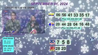 [LIVE] PCSO 9:00 PM DRAW - SEPTEMBER 01, 2024 LOTTO RESULTS