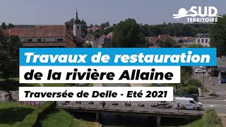 CCST GEMAPI - Lancement travaux restauration Allaine à Delle 1/5