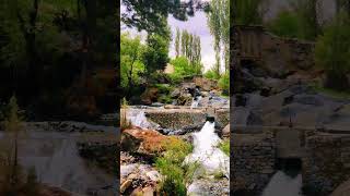 Gutomo Jail Valley #mountains #travel #pakistan #nature #waterfall #village #gilgit #snow #astor