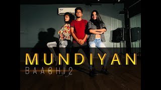 Mundiyan | Baaghi 2 | | creative dance studio with kashyap Ft. zarna & nisha