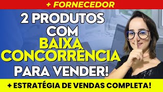 2 PRODUTOS COM BAIXA CONCORRÊNCIA PARA VENDER NO MERCADO LIVRE, SHOPEE, AMAZON