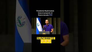 🚨 NAYIB BUKELE Proyecto mi nueva escuela 👩‍💻 #Shorts