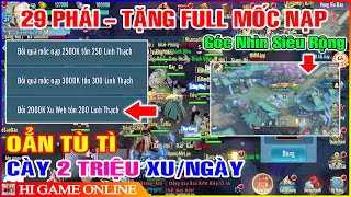 VLTK Mobile Lậu Mới 2022 - Cày Xu Web & Mốc Nạp ingame - Nạp 0 VNĐ Vẫn Lên TOP 1 | Jx Sinh Tử