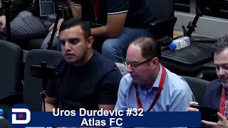 Lo veo diferente al de España: Uros Durdevic #32 Atlas. mp4