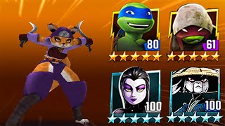 TMNT Legends Alopex, Leo, Raph, Usagi, Shinigami