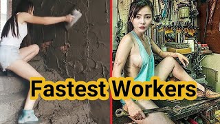 !!سرعتی ترین های جهان ماییم /Fastest Workers