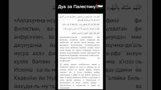 делайте дуа за Палестину 🇵🇸