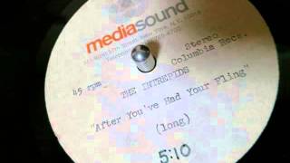 The Intrepids / After You've Had Your Fling (Get Down To The Real Thing) 1975 (Acetete Long Version)