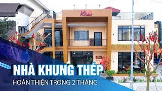 Tin Được Không? Chỉ Trong Hơn 2 Tháng Đã Hoàn Thiện Nhà Hàng 3 Tầng Bằng Nhà Khung Thép | Kisato