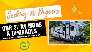 Upgrading Our Home on Wheels: Unveiling Our RV Modifications and Upgrades that you can do in your RV