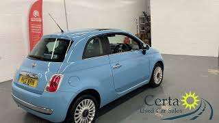 2012 Fiat 500 1.2 Petrol Manual 3dr