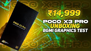 POCO X3 PRO UNBOXING FROM FLIPKART SALE AT ₹14,999|BGMI GRAPHIC TEST|#Mrassault #pocox3pro#flipkart