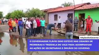 Governo do Maranhão garante indenização às vítimas de enchentes que ocorreram em cidades do estado.